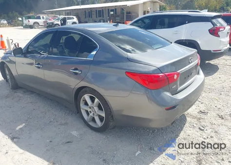 2016 Infiniti Q50 3.0T Premium из США, поврежденный, VIN JN1EV7AR3GM344019